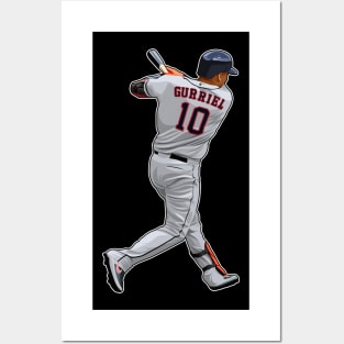 Yuli Gurriel #10 Hits Homerun Posters and Art